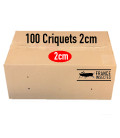 Carton de 100 Criquets 2 cm
